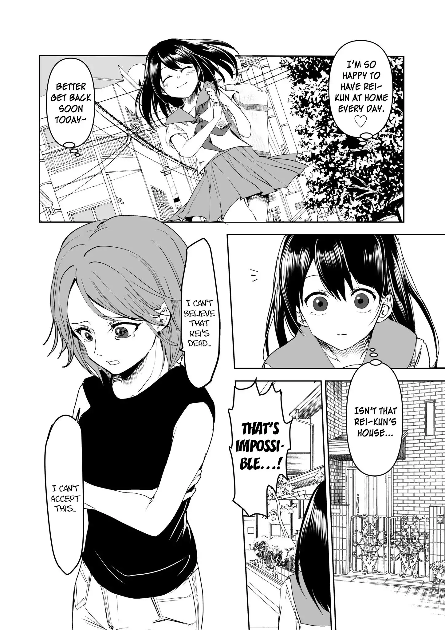 My Yandere Girlfriend Won't Let Me Rest in Peace Chapter 12 1